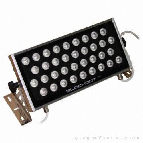 IP65 LED Wall Washer with 50W Power, 24V DC Working Voltage and 50° Beam Angle